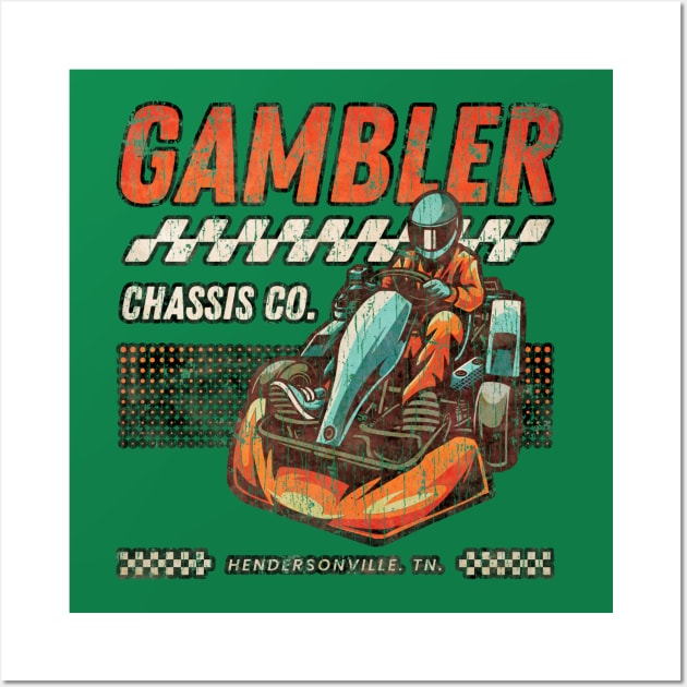 Gambler Chassis Co. 1980 Wall Art by Sultanjatimulyo exe